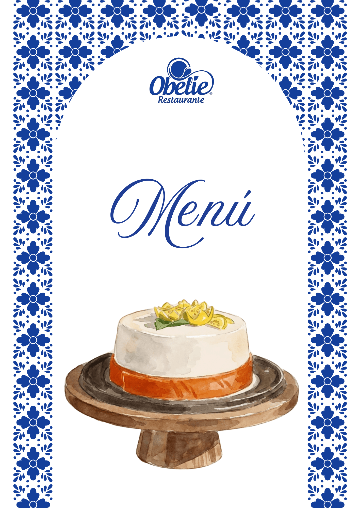 Portada del menu de Obelie
